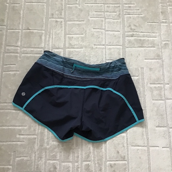 Women’s lululemon navy shorts - Picture 2 of 5